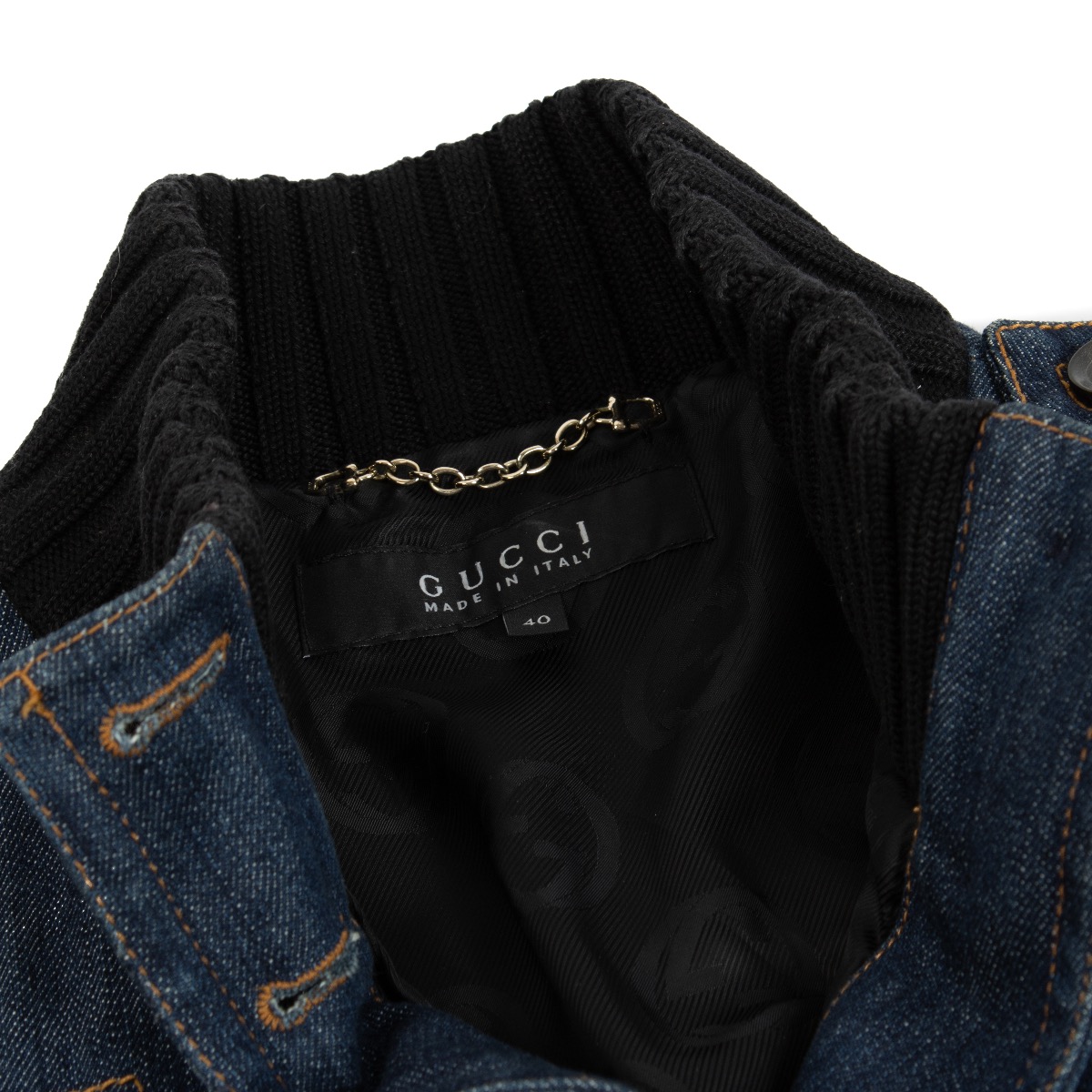 GUCCI ダークデニムジャケット 40 Gucci Denim Jacket - Size 40 ○ Labellov ○ Buy and Sell