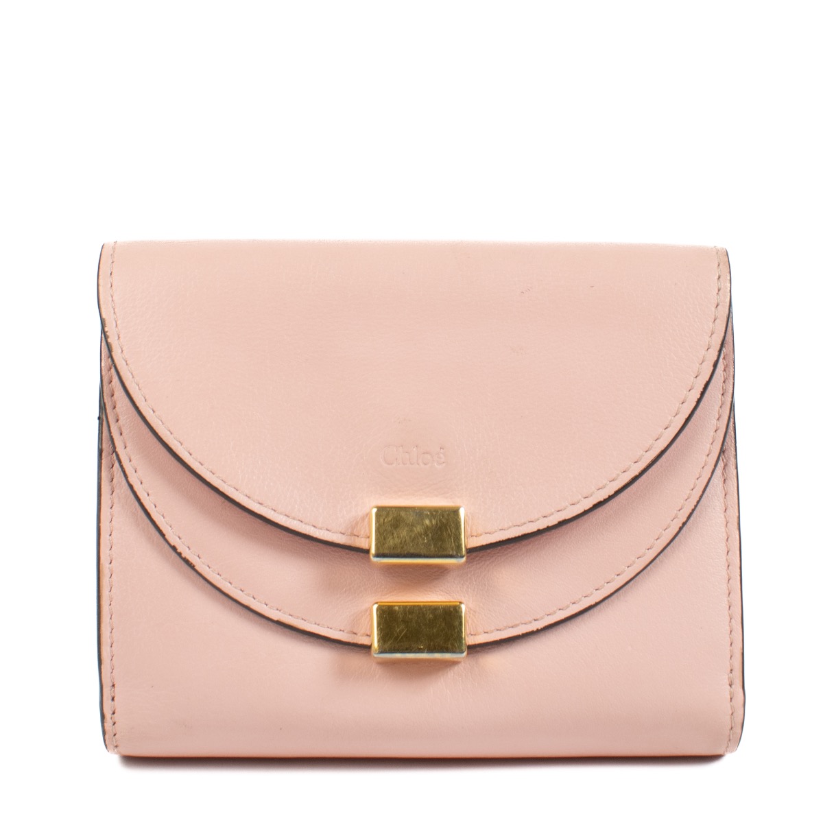 品質検査済 ○ Wallet Georgia Pink Chloé Labellov Sell and Buy ○ 小物