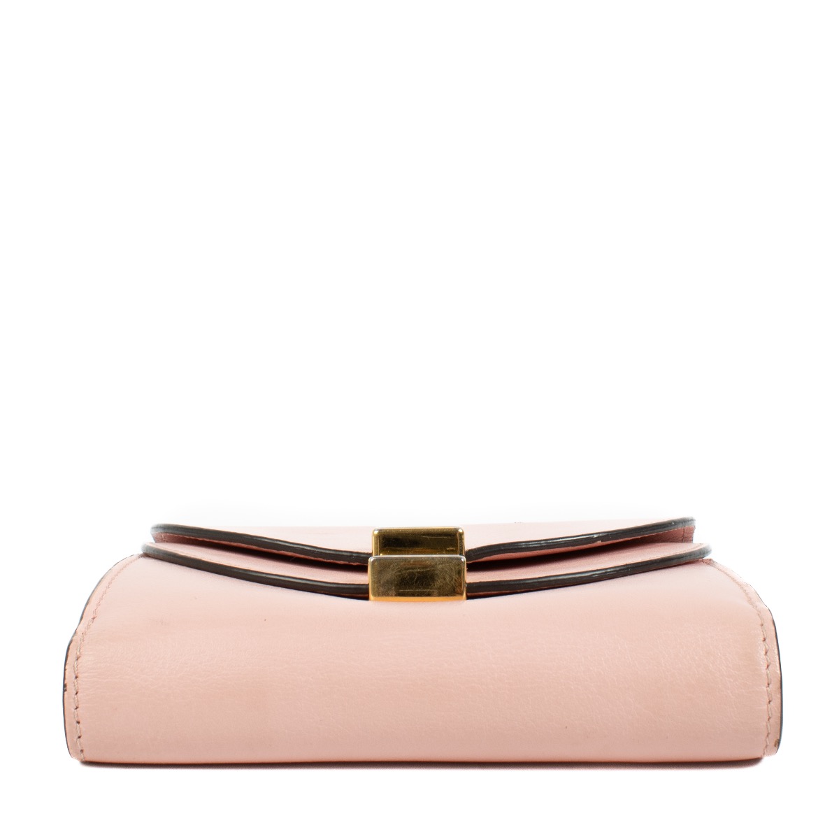 長財布 CHLOE ANTIQUED PINK LEATHER WALLET Chloé Pink Georgia Wallet ○ Labellov ○ Buy and Sell