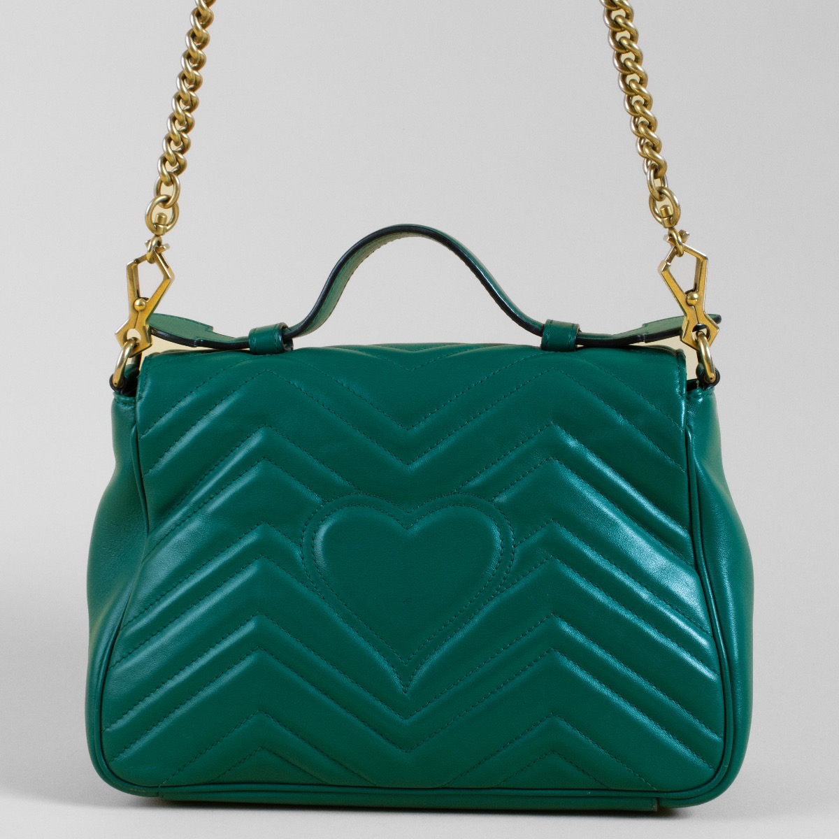 Gucci marmont top handle black