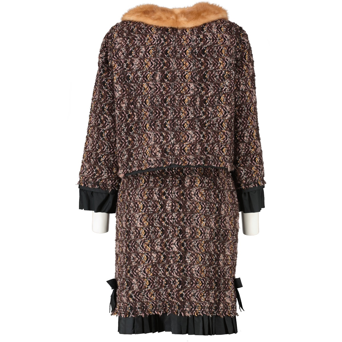 限定品◆関税無【LOUIS VUITTON】Bouclette Tweed A-line Dress Dress A-line Tweed 限定品◆関税無【LOUIS VUITTON】Bouclette