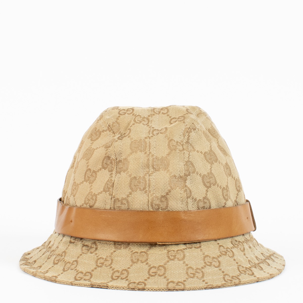 ケン【GUCCI 2000s】Monogram Bucket Hat Gucci Monogram Bucket Hat - Size L ○ Labellov ○ Buy and