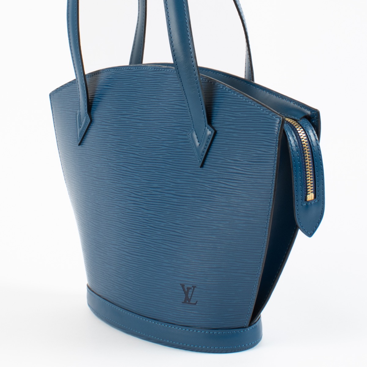 Louis Vuitton Blue Epi Leather Saint Jacques PM Bag ○ Labellov