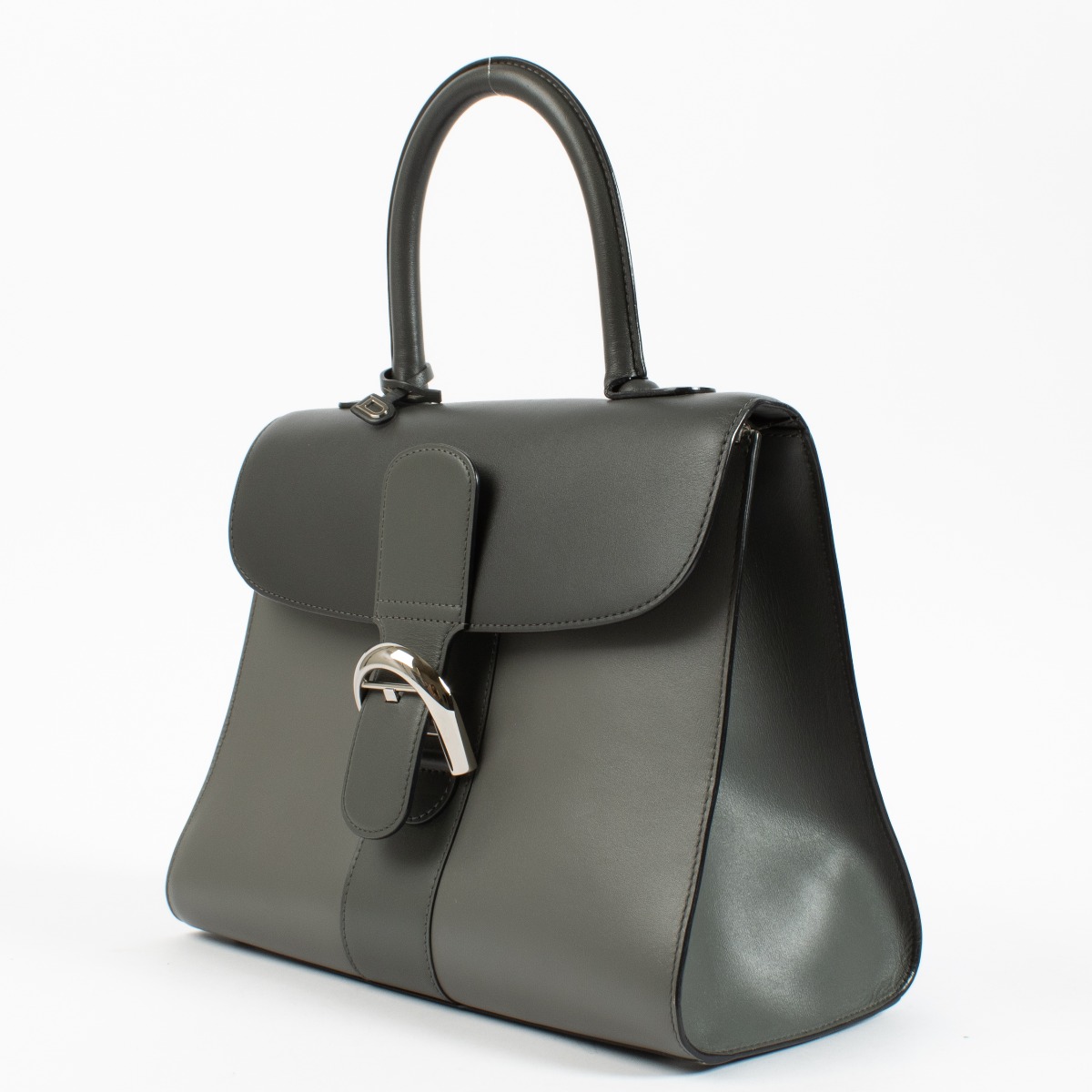 ハンドバッグ DELVAUX Brillant mm box calf camaieux Delvaux Nude Box Calf Brillant Double Poignée Bag