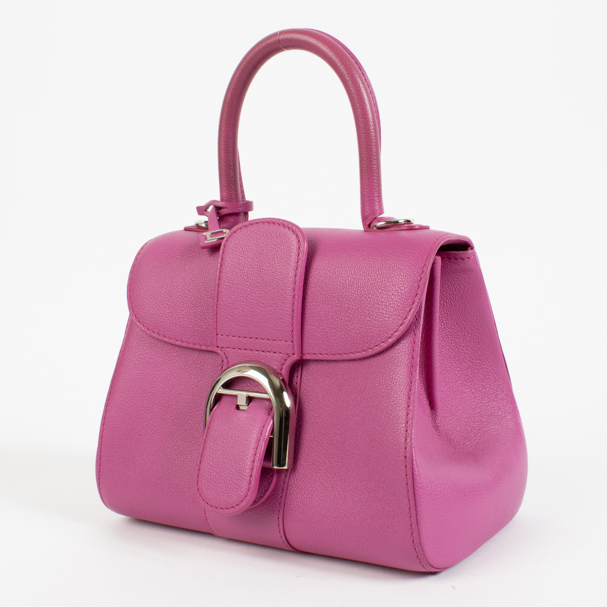 Delvaux Heliotrope Rode Calf Brillant Mini Bag ○ Labellov