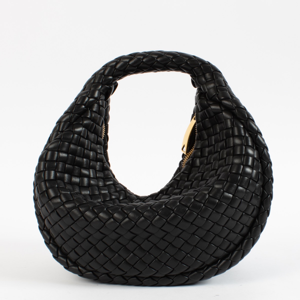 Bottega Veneta Black Mini Padded Jodie Bag ○ Labellov