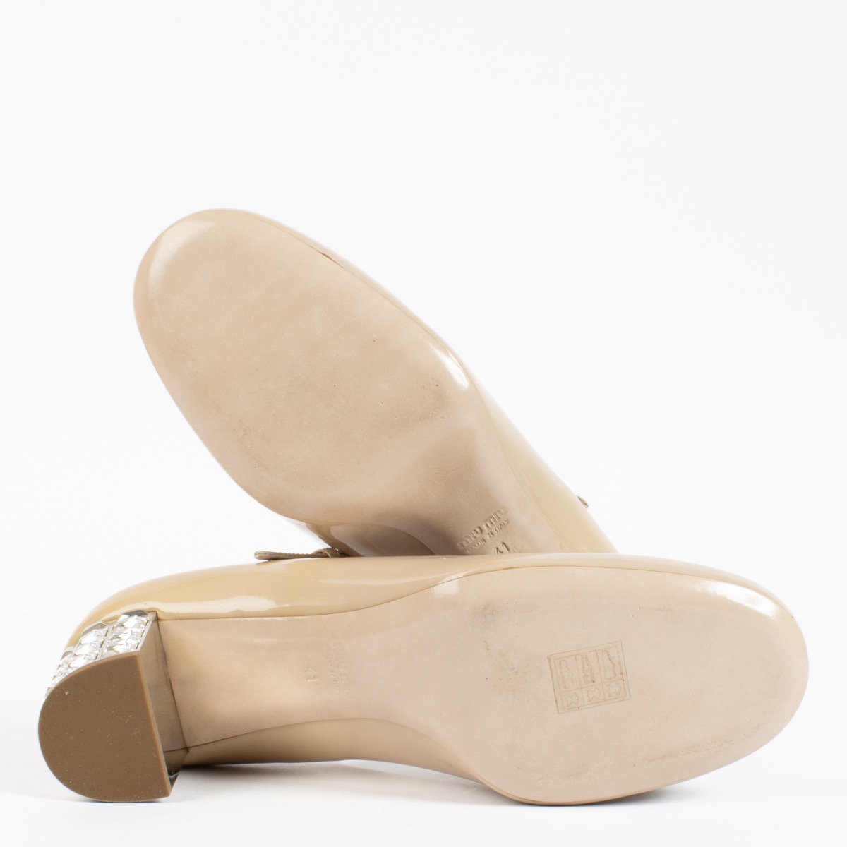 MIU MIU ハイヒール ベージュ 6464 MIU MIU ハイヒール ベージュ 6464