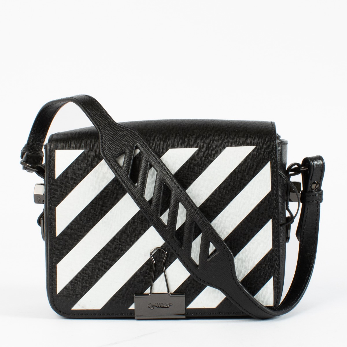 off-white バック OFF-WHITE(オフホワイト) / ショルダーバッグ/ナイロン/BLK | 中古品の