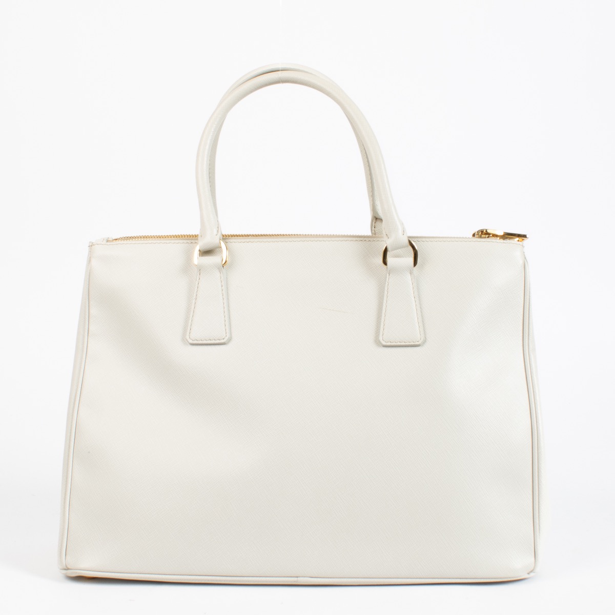 Prada White Saffiano Large Galleria Bag ○ Labellov ○ Buy