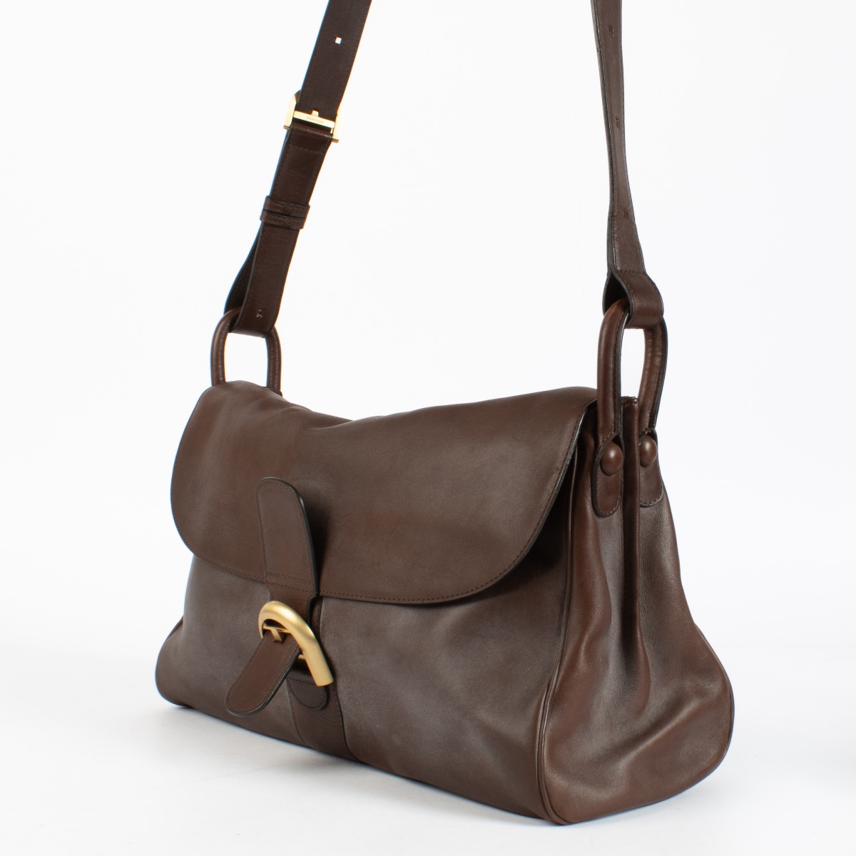 バッグ Delvaux Brillant Besace Shoulder Bag ll20383_delvaux_brown_leather_