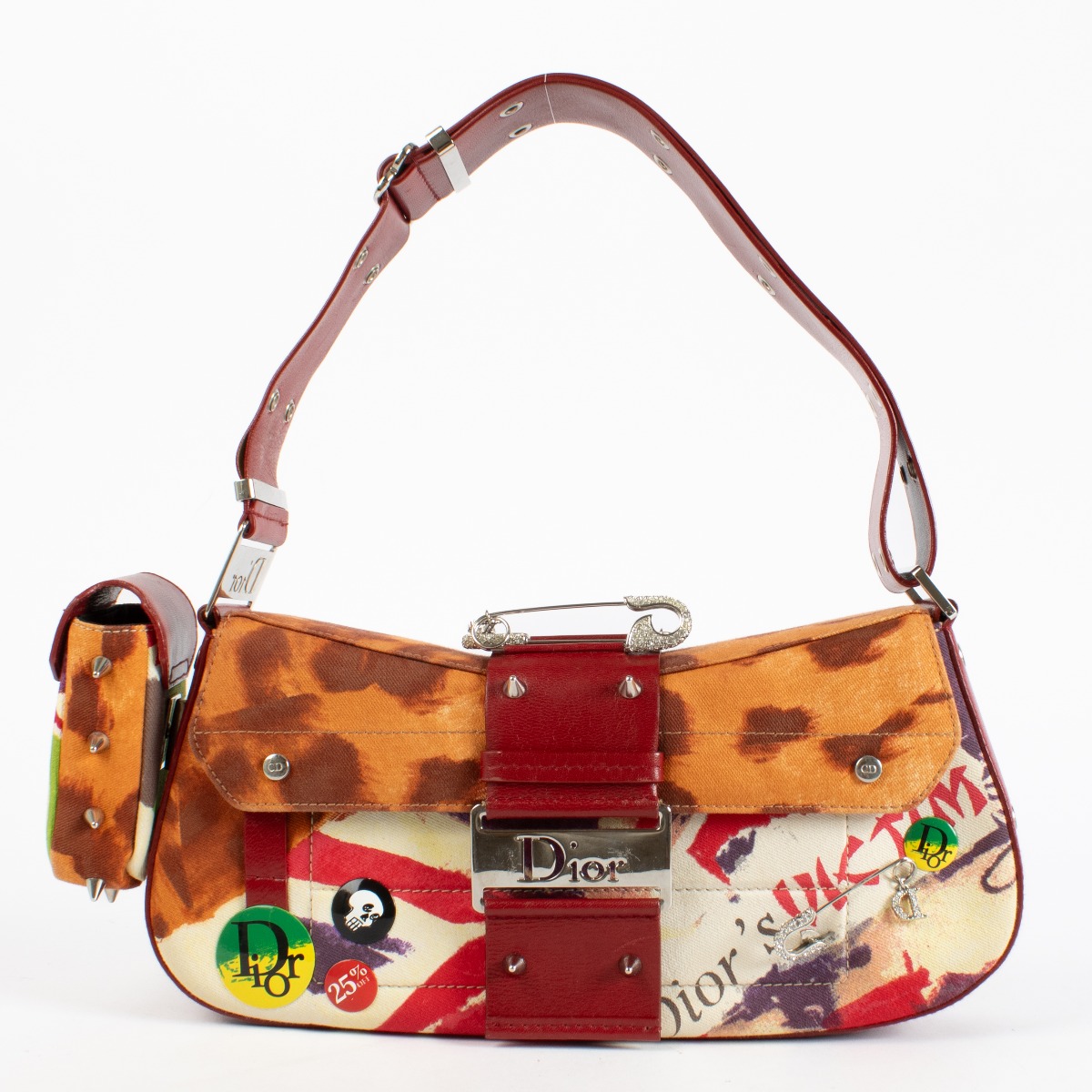 ✨極美品✨Christian Dior ★ Vintage ★ unisex ★ Christian Dior 2003 Victim Street Chic Columbus Bag ○ Labellov