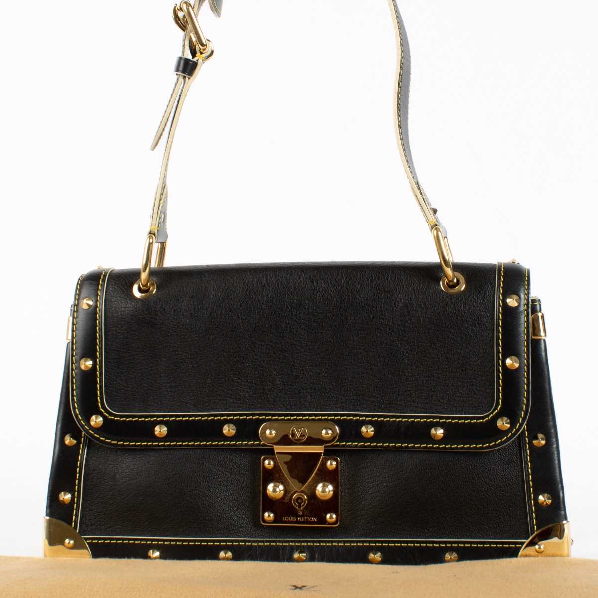 Louis Vuitton Black Suhali Talenteux Shoulder Bag ○ Labellov