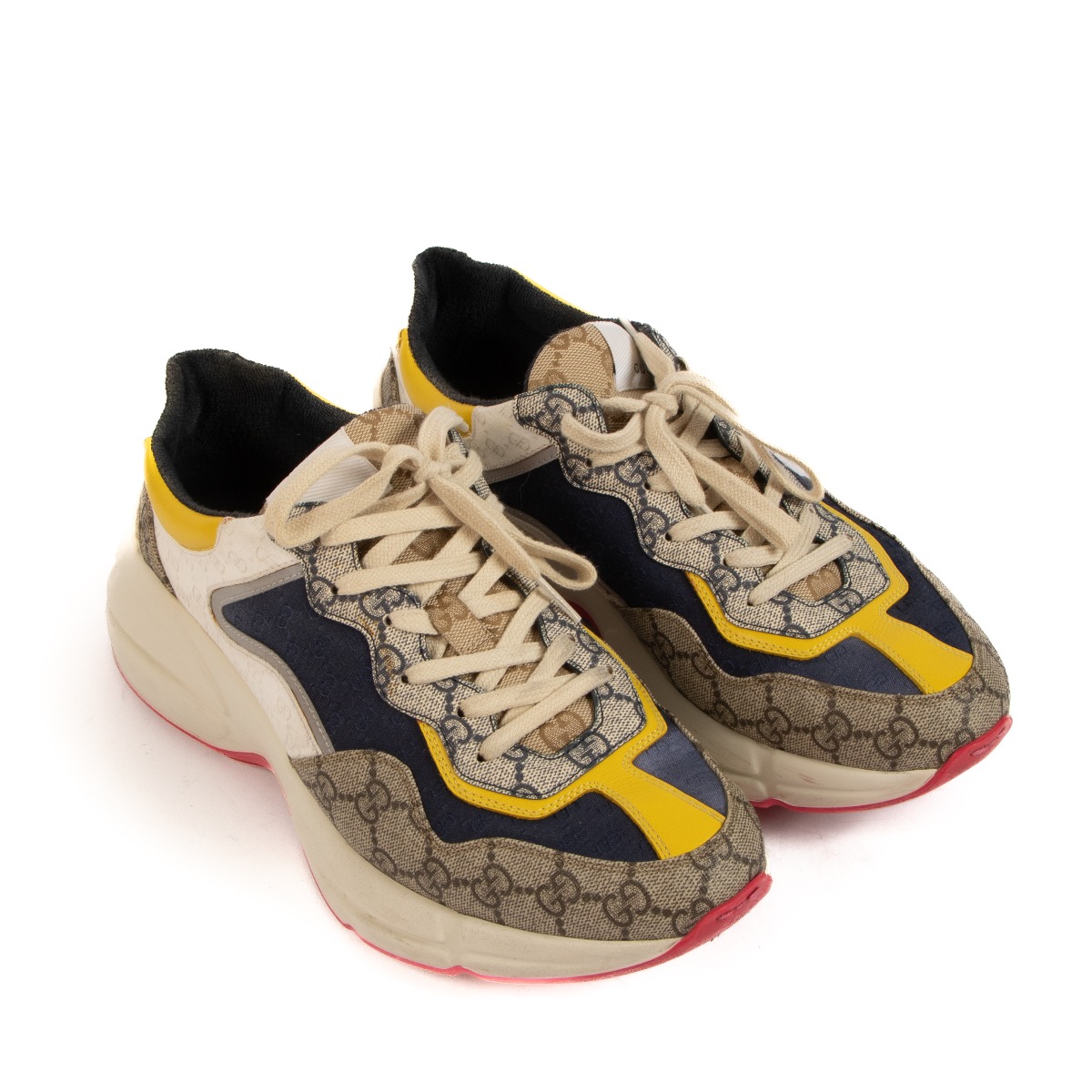 美品☆GUCCI・レザー 総ラインストーン ハイカット スニーカー