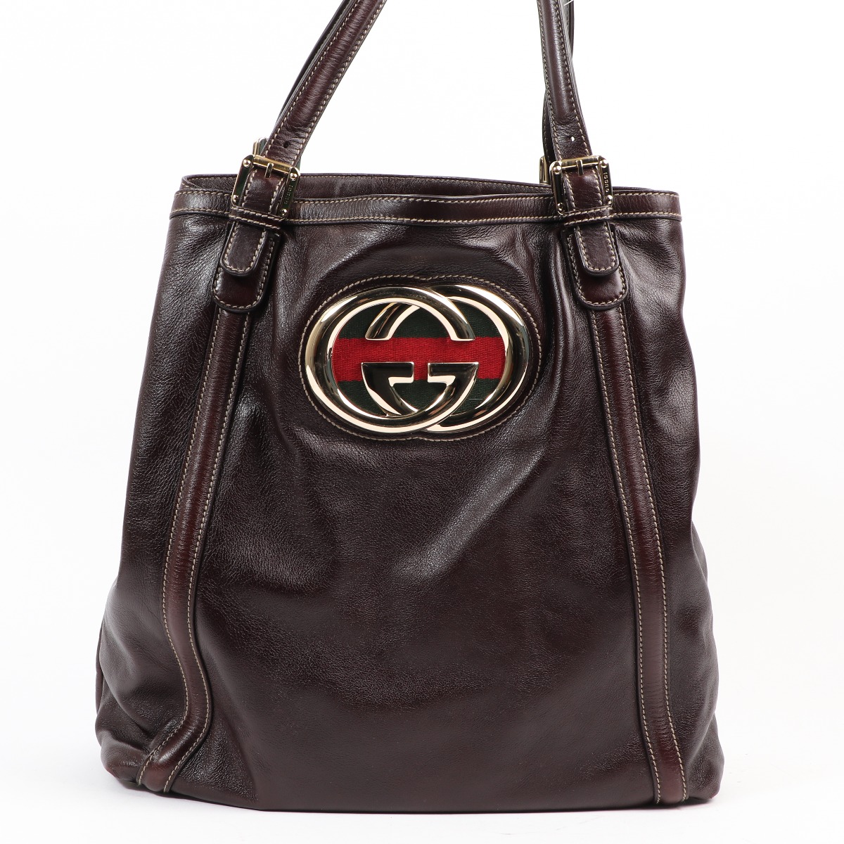 美品 GUCCI 本革 羊革 ハンチング イタリア製 ブラック XL 美品 GUCCI 本革 羊革 ハンチング イタリア製 ブラック XL