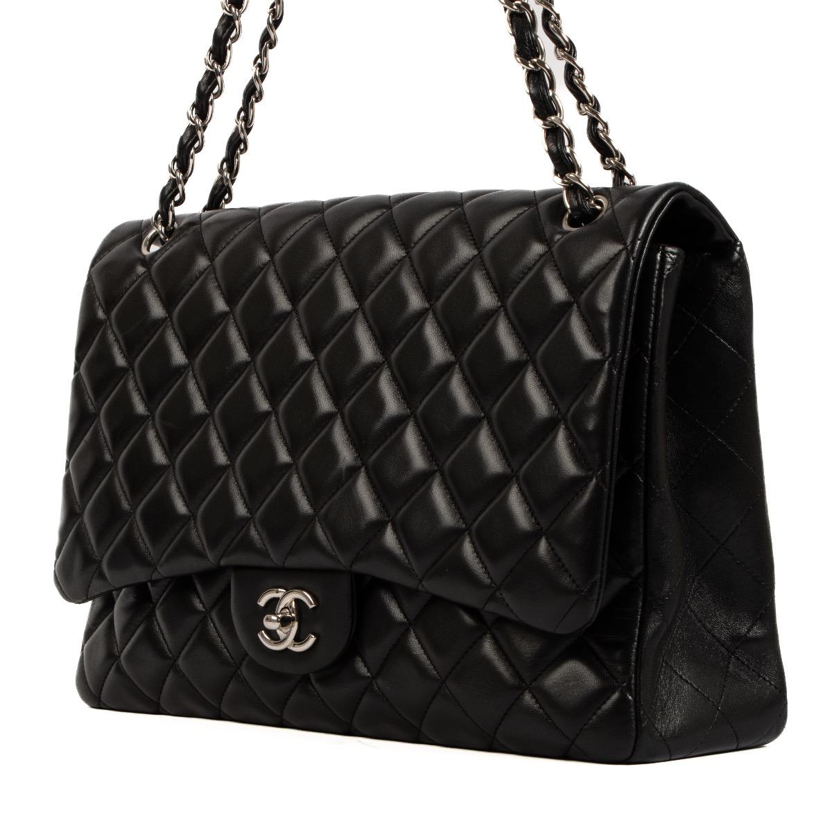 Chanel maxi black online