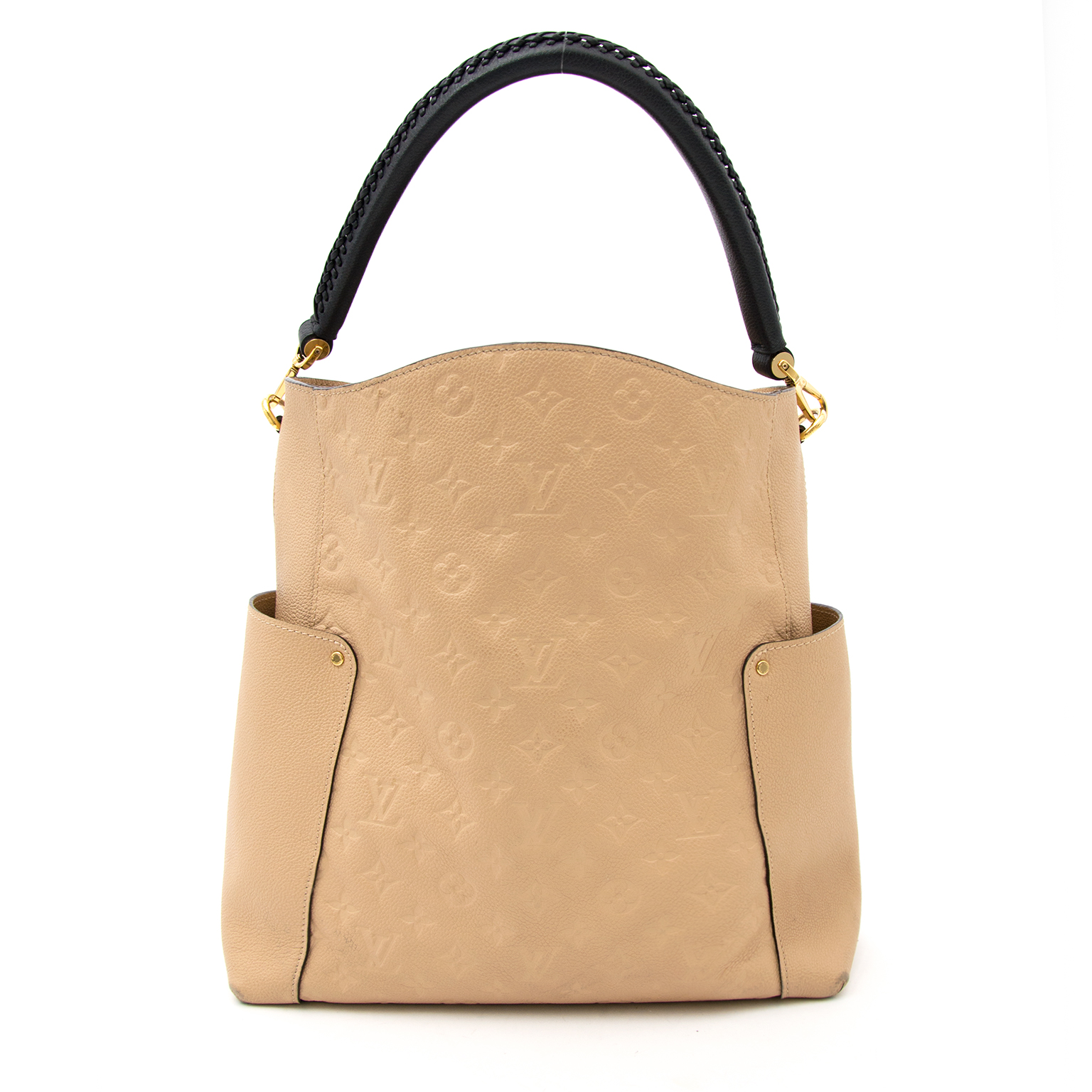 Louis Vuitton Bagatelle Rose Beige in Cowhide Leather with Gold-tone - US