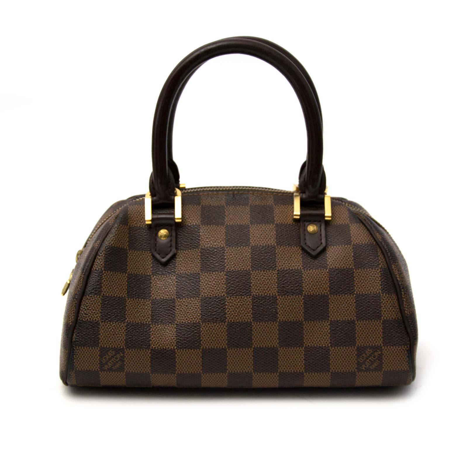 Louis Vuitton Damier Ebene Bowler Bag Mini Labellov Buy and