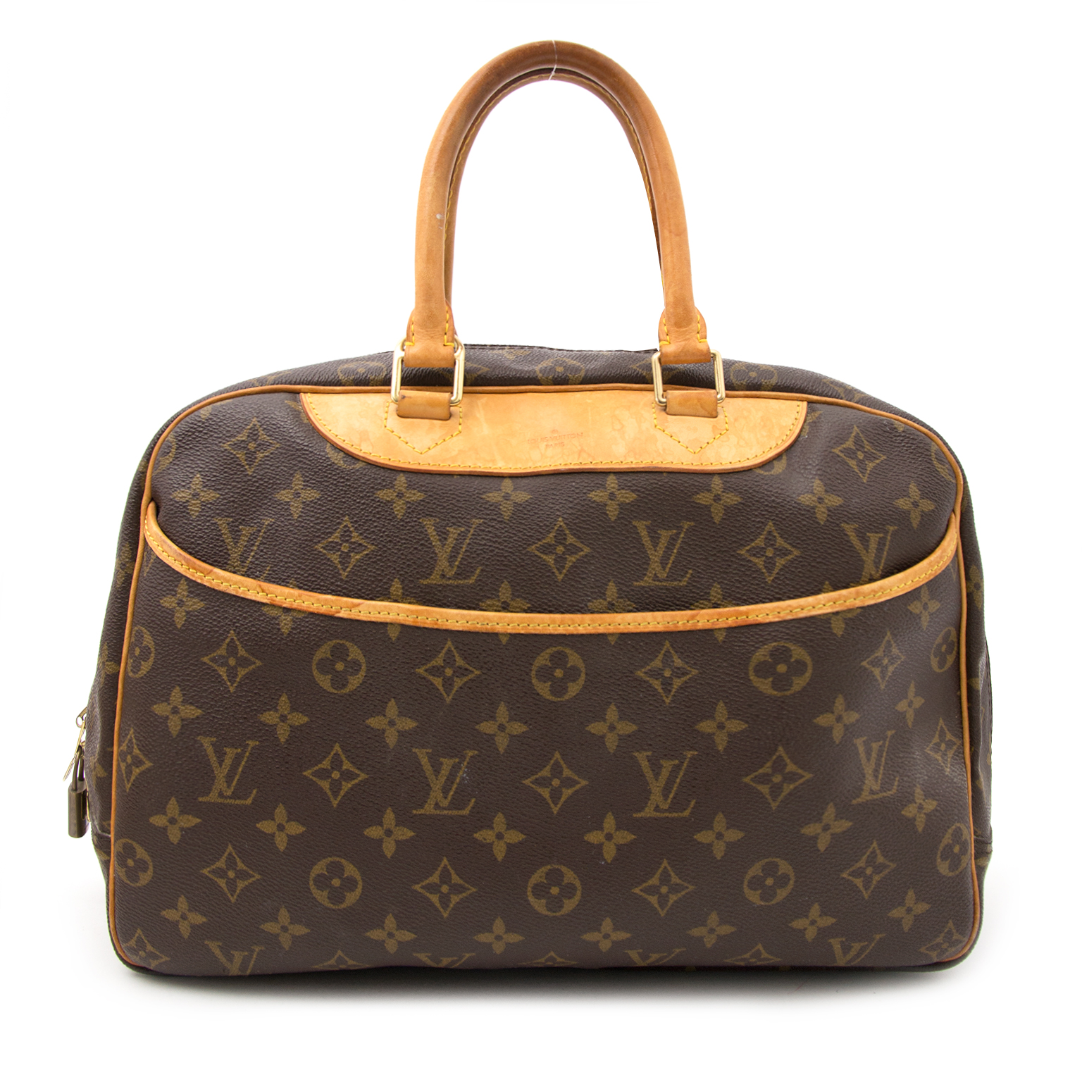 【希少】 LOUIS VUITTON Monogram Deauville ハンドバッグ Louis Vuitton Monogram Deauville Bag ○ Labellov ○ Buy and