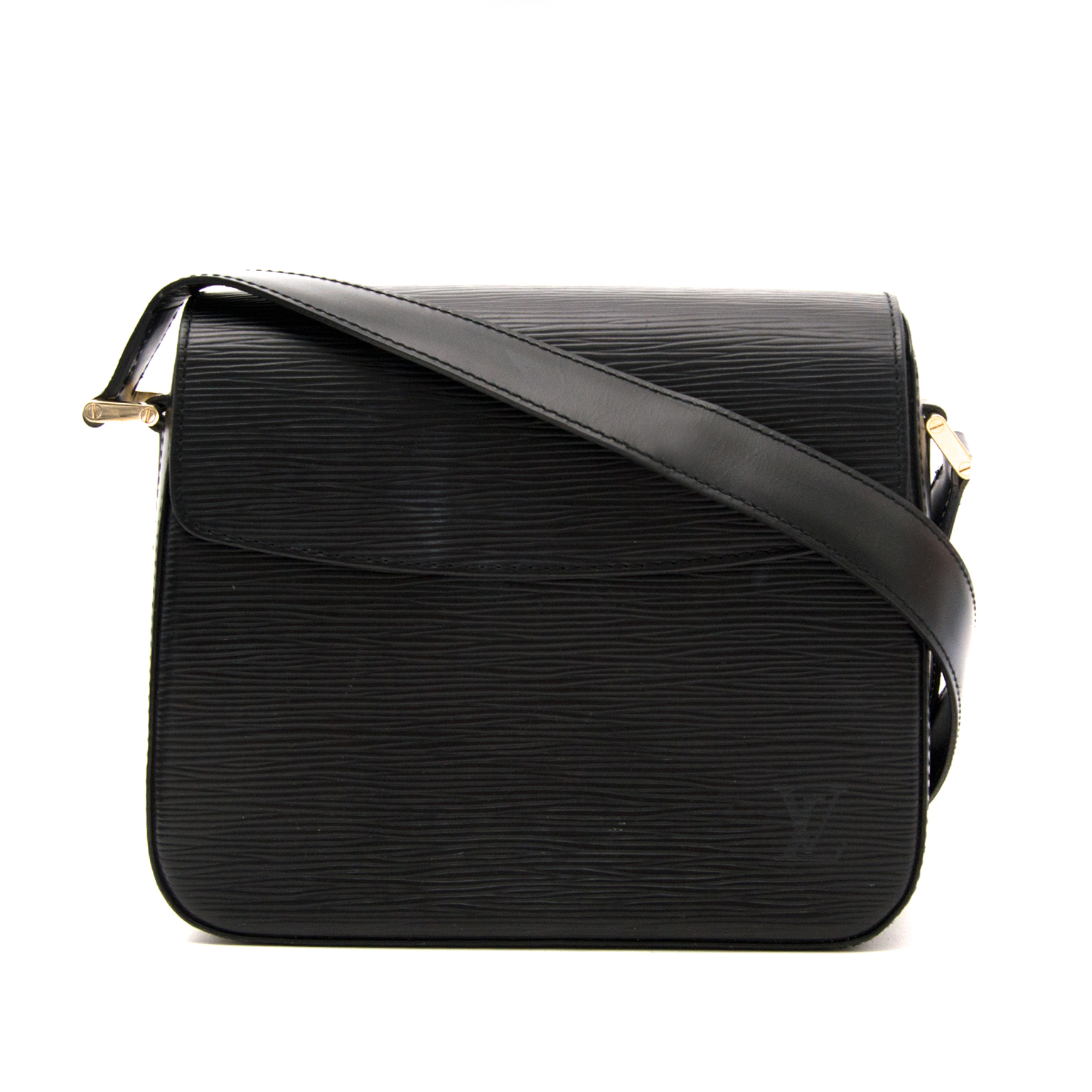 入手困難★希少品♪【LOUIS VUITTON】Buci Epi Black 2WAYバッグ louis-vuitton-epi-black-front.jpg