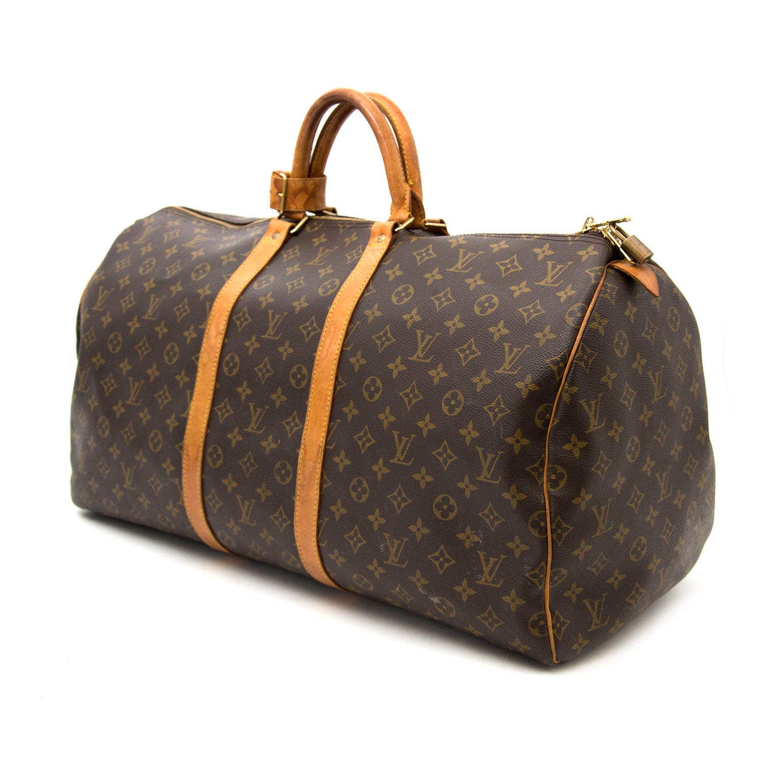 louis vuitton keepall bandoulière 55 vuittonite monogram
