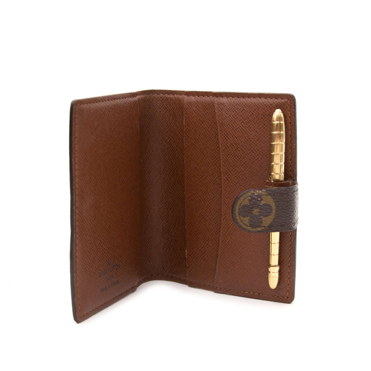 Louis Vuitton Monogram Agenda / Address Book Set + Pen ○ Labellov