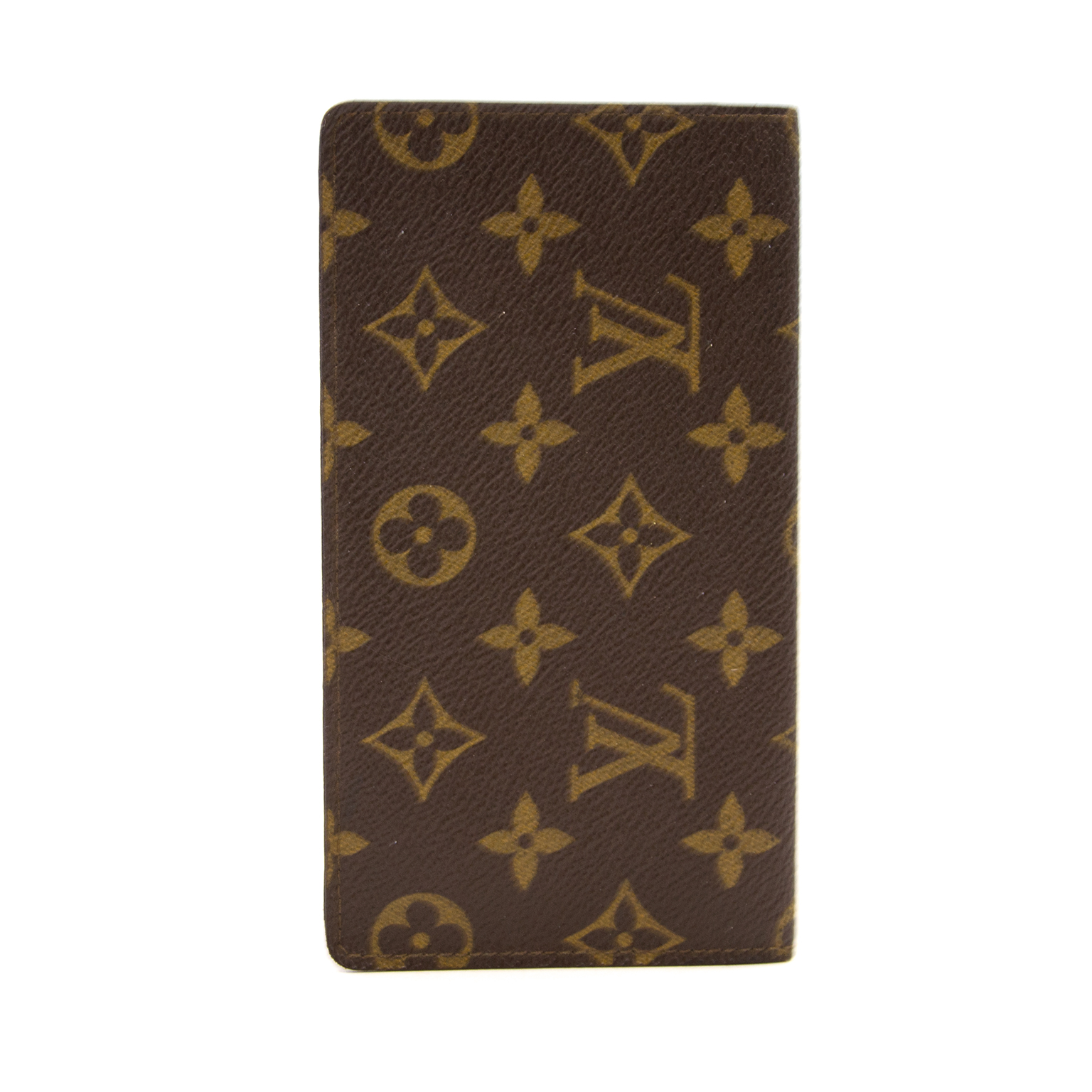 Louis Vuitton Monogram Money Folder/Checkbook Cover Labellov Buy and Sell  Authentic Luxury