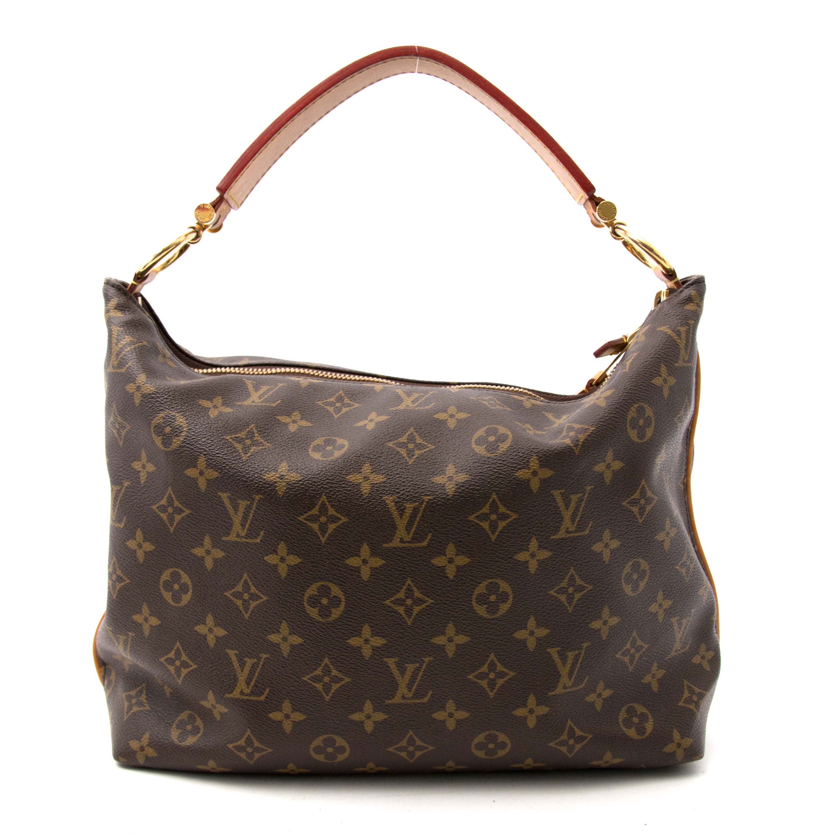 Louis Vuitton Sully PM Bags Brown Leather ref.618257 - Joli Closet