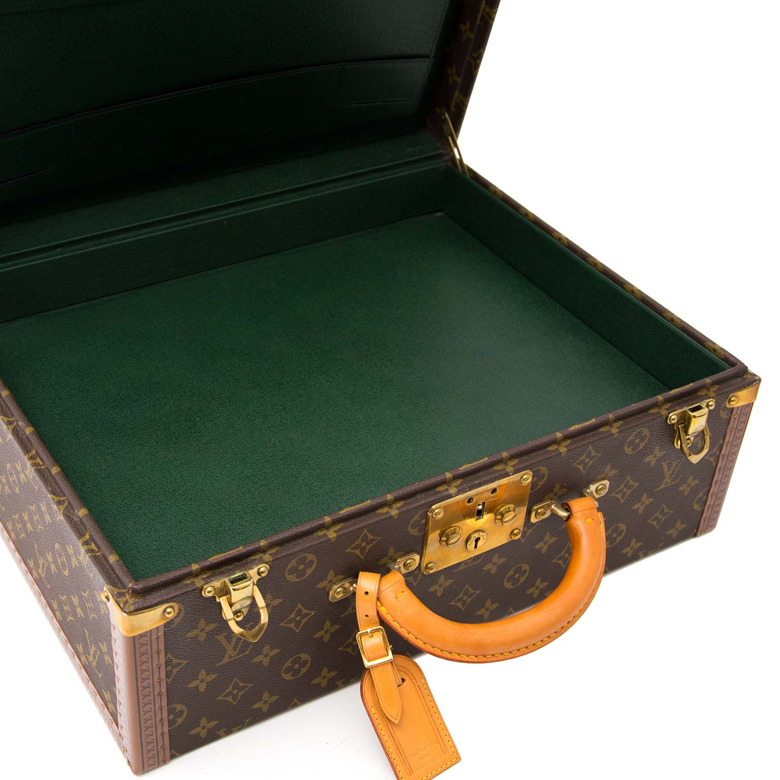 Louis Vuitton Monogram Canvas Super President Briefcase 1950's at 1stDibs   vintage louis vuitton president briefcase, 1950s briefcase, louis vuitton  1950