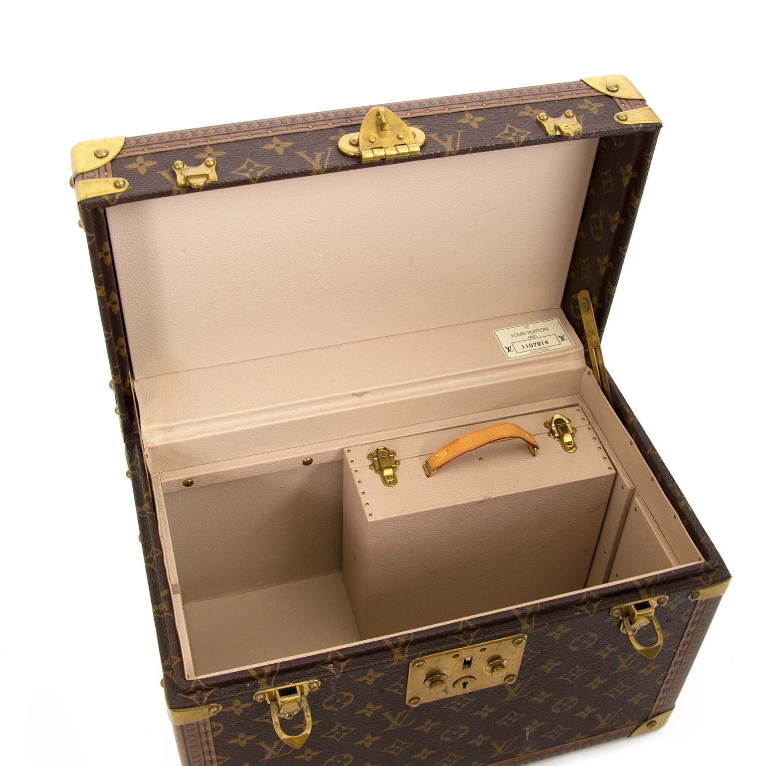 Pre-Owned Louis Vuitton Trunk Box Pouch 205760/144