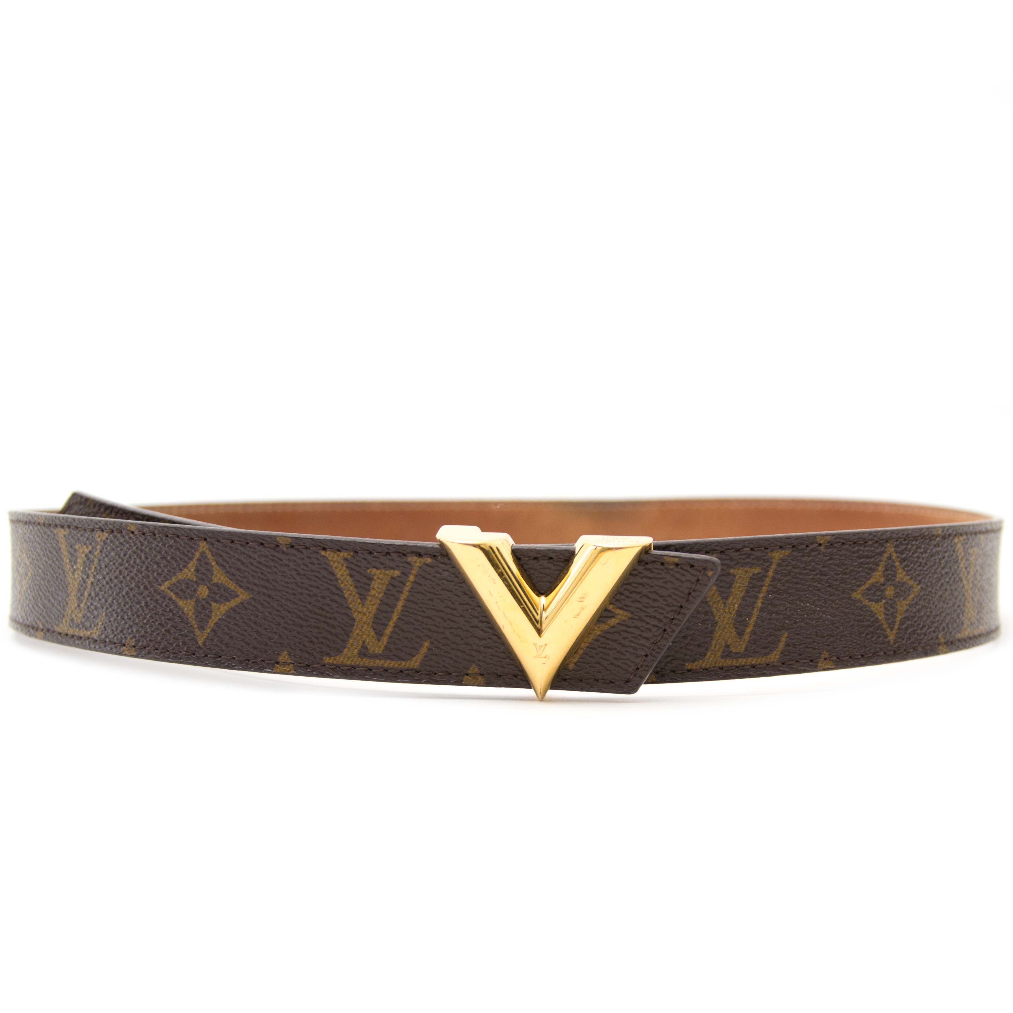 Louis Vuitton Essential V Belt ○ Labellov ○ Buy and Sell Authentic Luxury