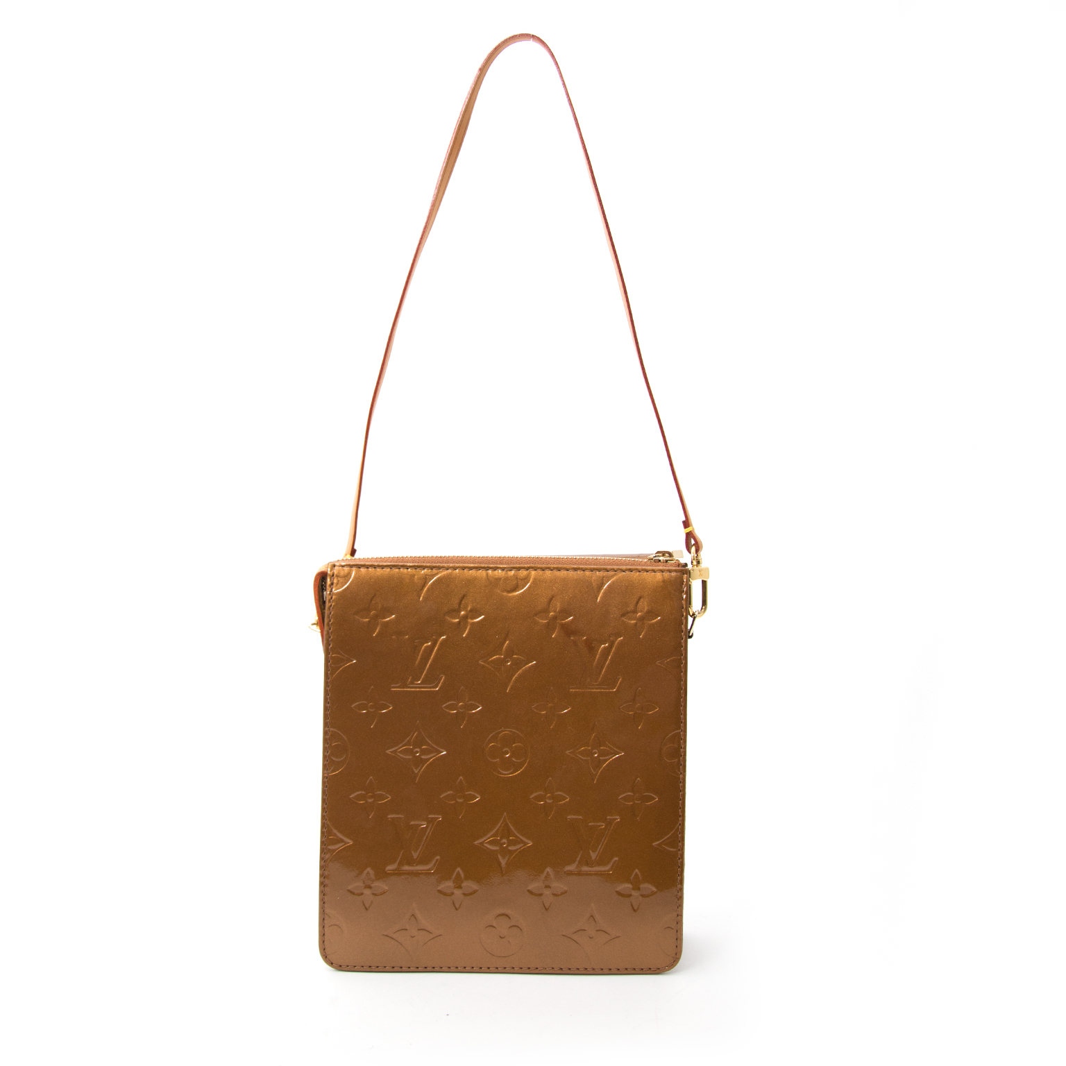 Louis Vuitton Bronze Vernis Mott Monogram Bag ○ Labellov ○ Buy and Sell  Authentic Luxury