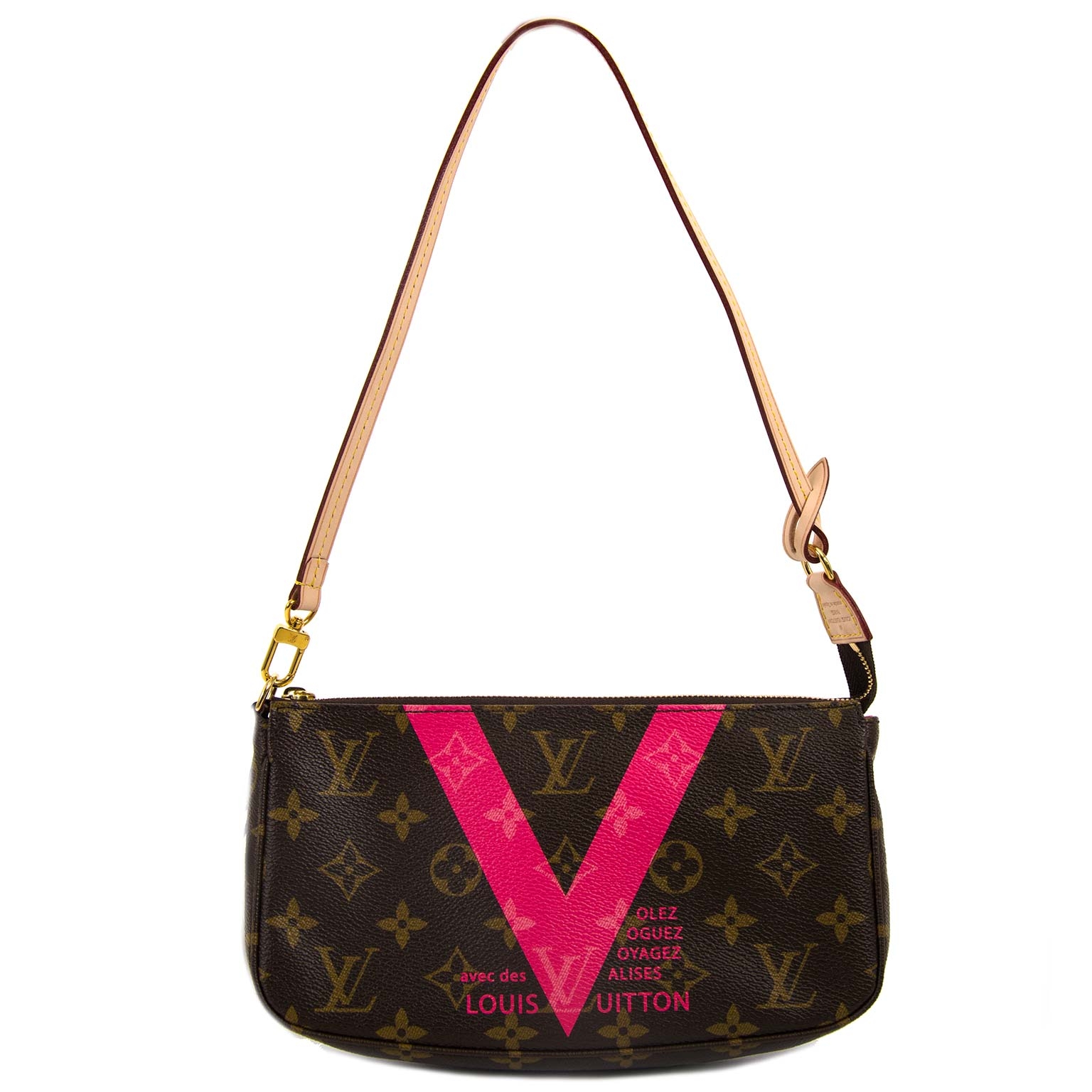 pink pochette louis vuitton