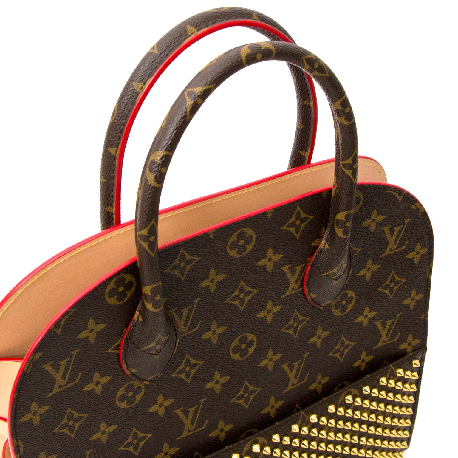 Shop authentic Louis Vuitton Shopping Bag Christian Louboutin at revogue  for just USD 4,000.00