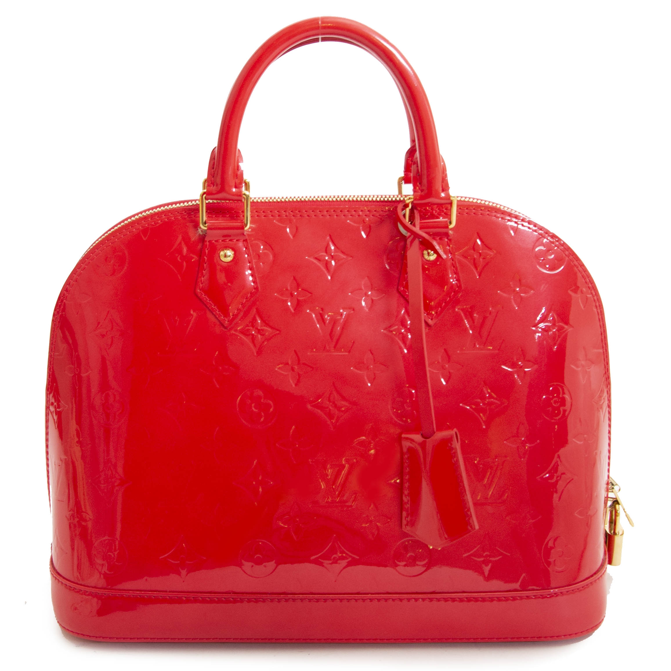 Louis Vuitton Alma PM Vernis Grenadine Labellov Buy and Sell