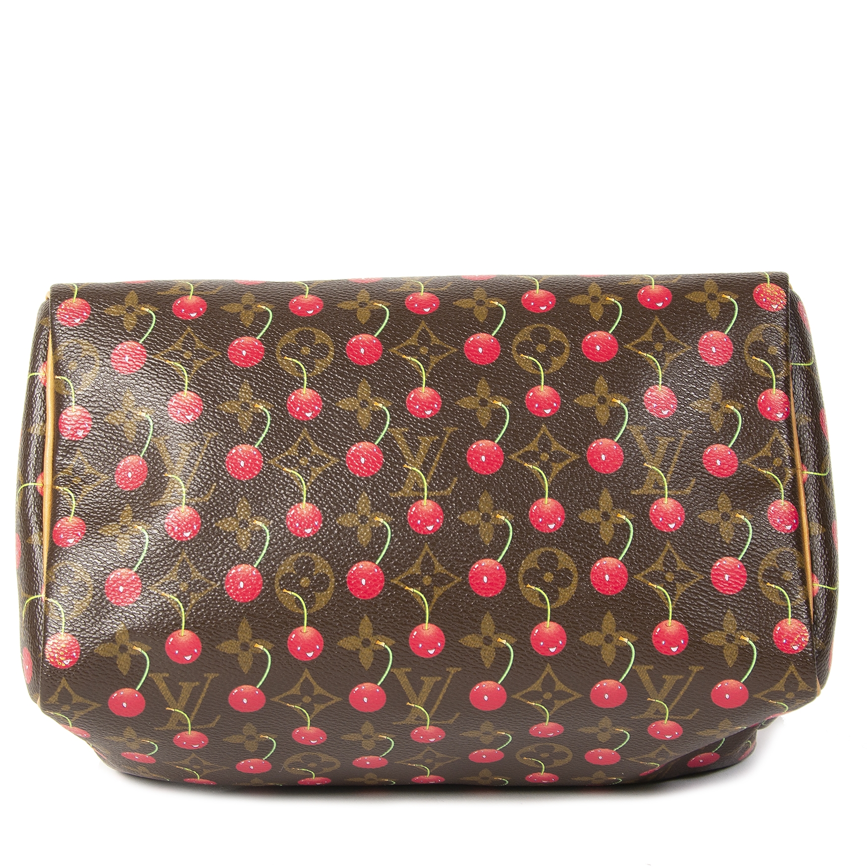 Louis Vuitton Takashi Murakami Cerises Cherry Speedy 25 Bag ○ Labellov ○  Buy and Sell Authentic Luxury