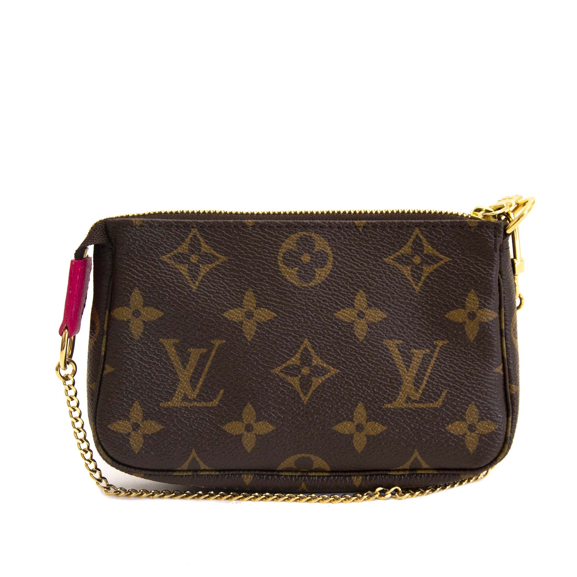 Louis Vuitton Mini Pochette Accessoire Giraffe Xmas Limited