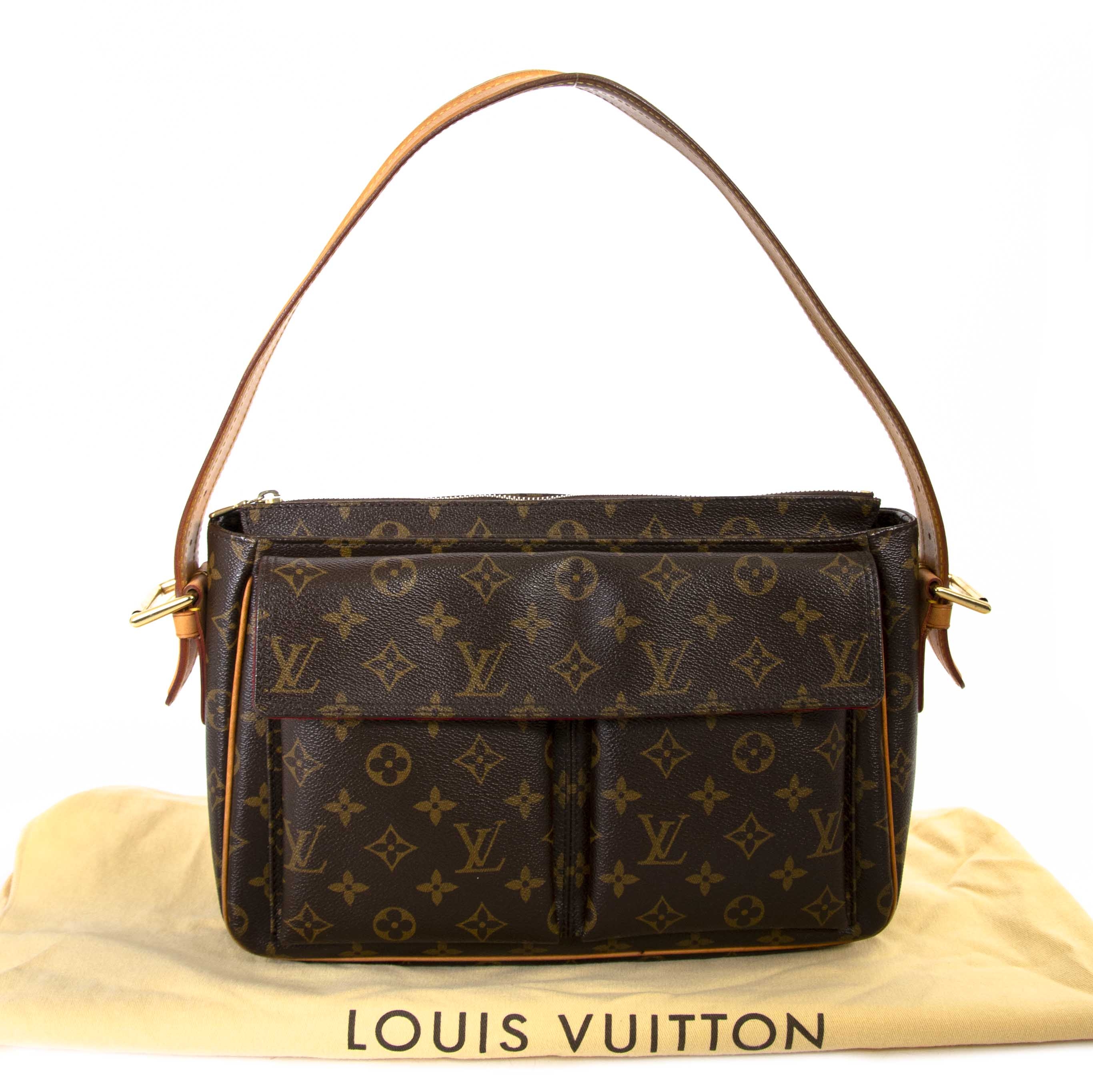 Louis Vuitton Monogram Viva Cite GM Shoulder Bag ○ Labellov