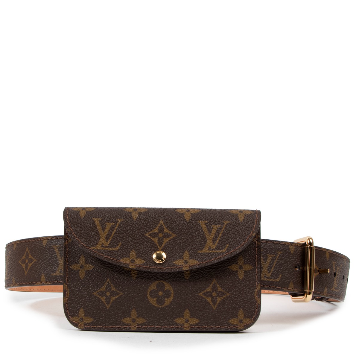 AUTH Louis Vuitton Monogram Florentine Small Belt Bag with Dustbag  eBay