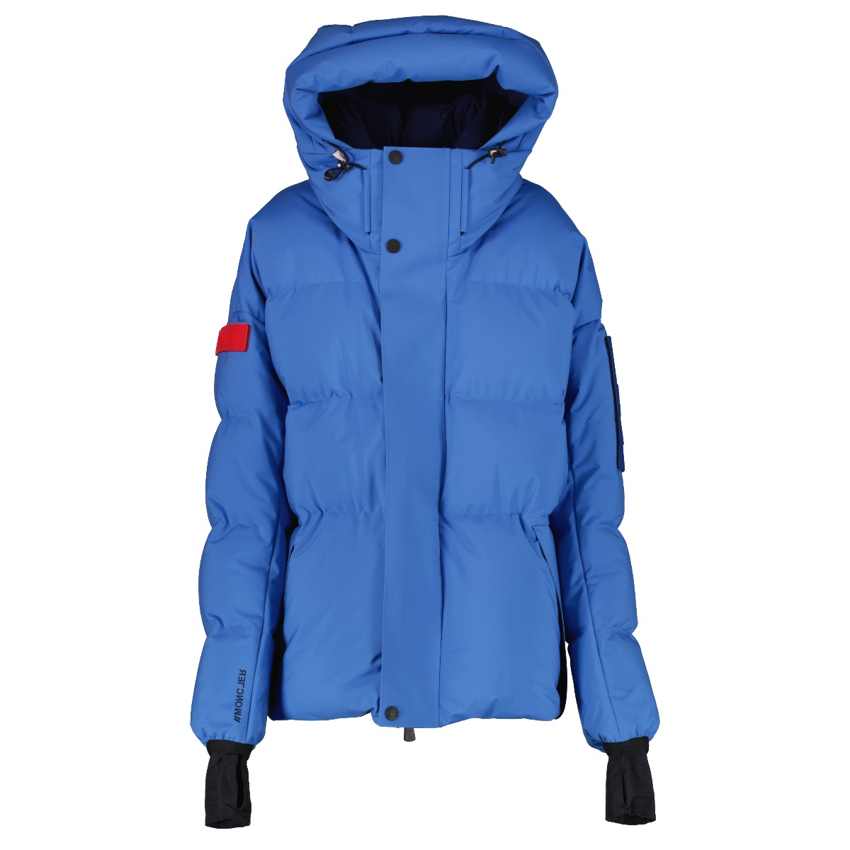 【希少タグ付き】モンクレール　MONCLER ライトブルー　アルモワース 12A MONCLER（ダウンジャケット ・ ブルー・ネイビー/青色系）のフリマ