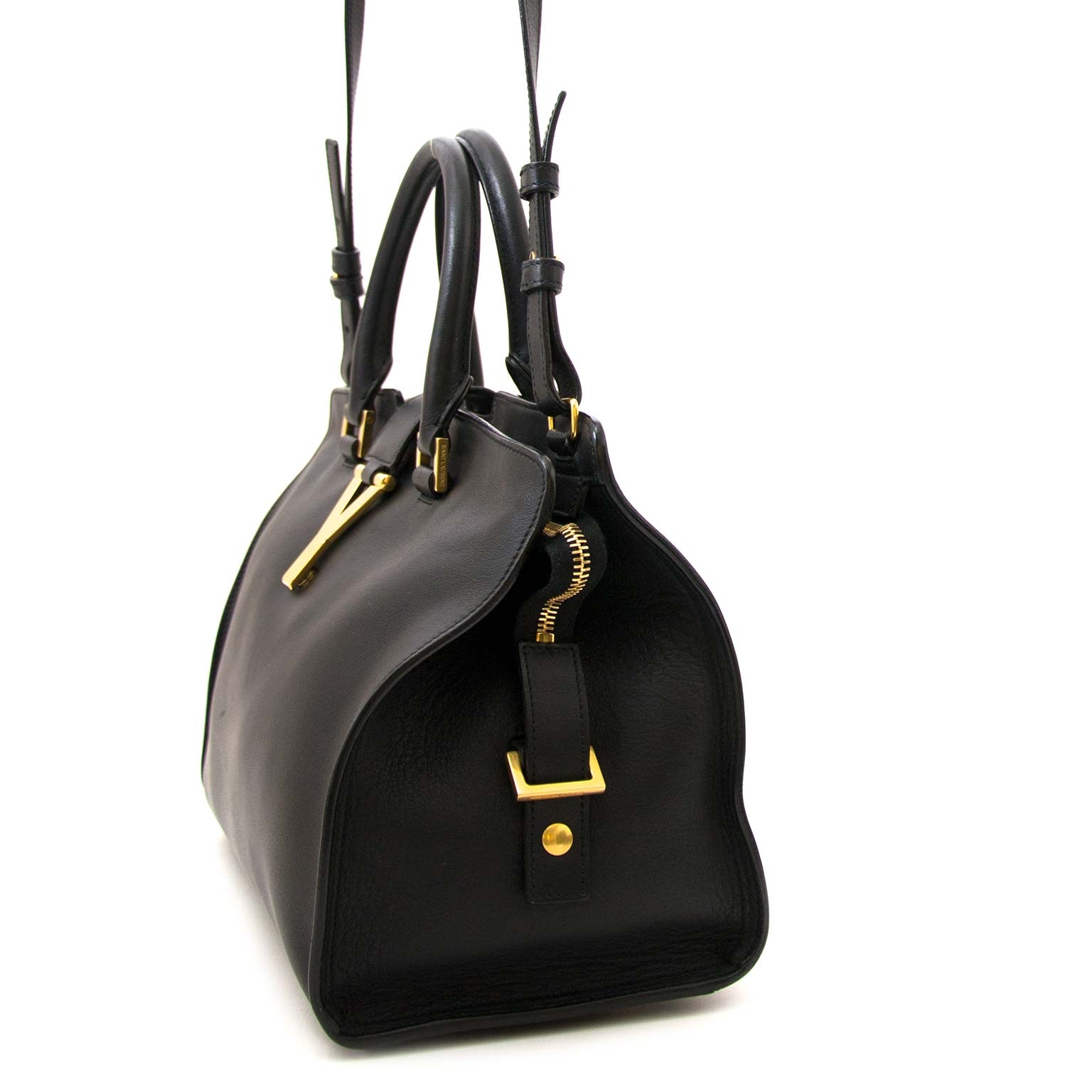 Saint Laurent Black Y Ligne Cabas ○ Labellov ○ Buy and