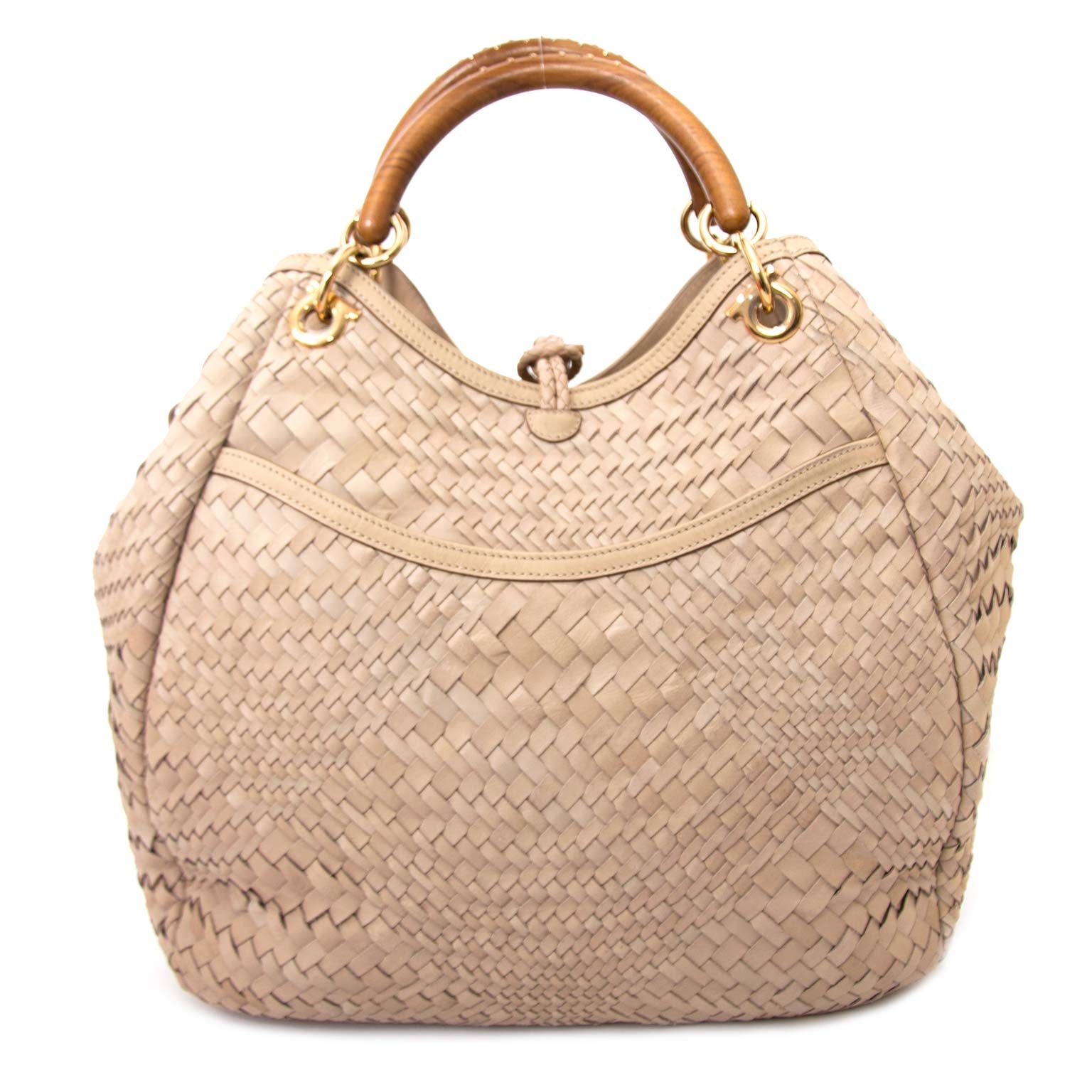 【関税&送料込】Ferragamo Bags Beige Ferragamo | Double Gancini crossbody bag | Savannahs