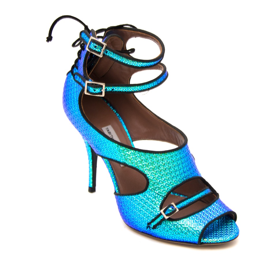 Tabitha Simmons Holographic Heels - size 37.5 ○ Labellov