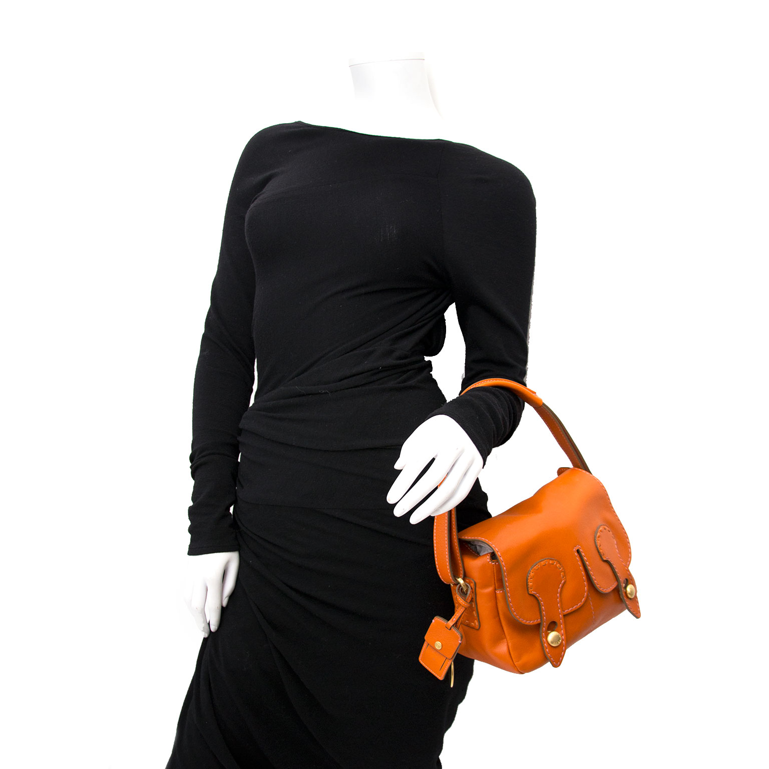 【送料&関税込】Tod's Shoulder Bag TODS Goldfish Shoulder Bag Leather Ladies [Used] | eBay