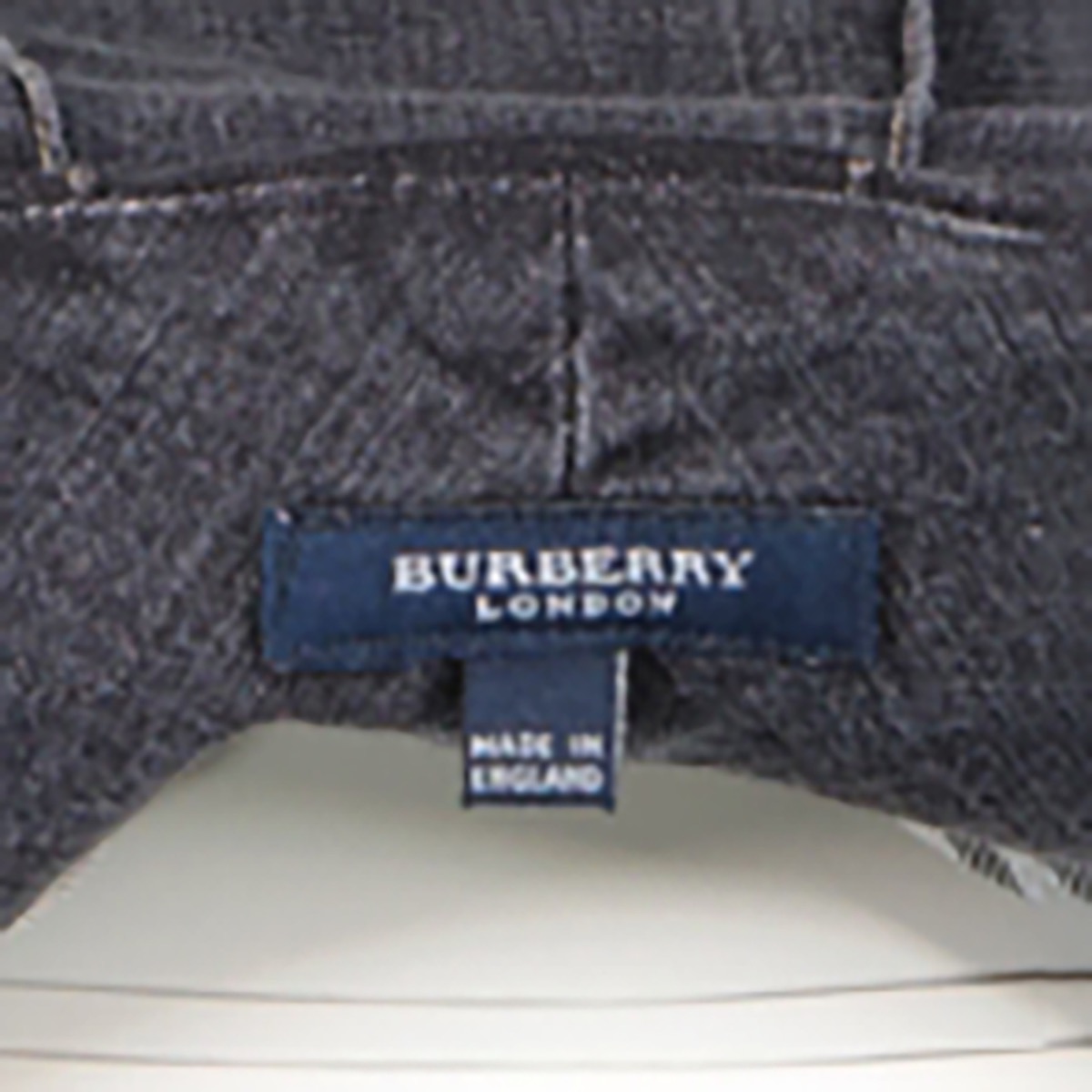 Burberry London Black Pleated Denim Skirt - Size FR36