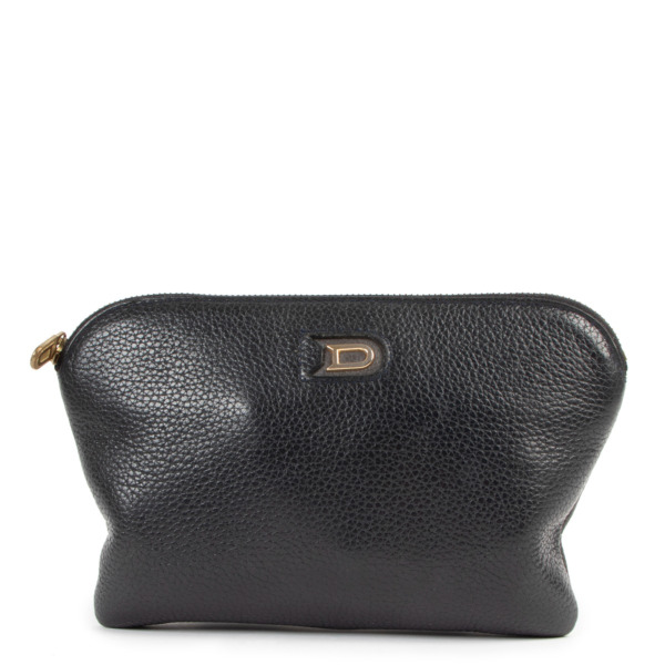 【お買い得】DELVAUX レザーポーチ　ブラック　ゴールド 楽天市場】【5%クーポン♪7.24～8.2】【返品可】デルボー