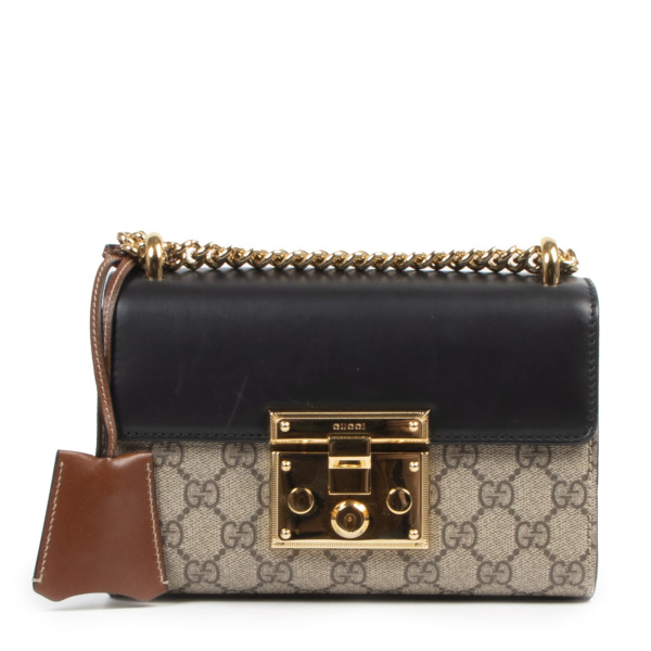 Gucci Padlock GG Supreme Crossbody Bag Labellov Buy and Sell Authentic Luxury