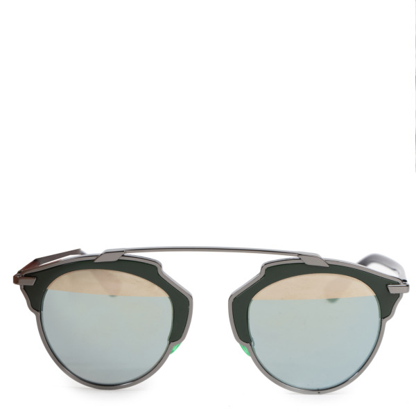 Dior Black And Green Sunglasses So Real Labellov Buy and Sell Authentic Luxury