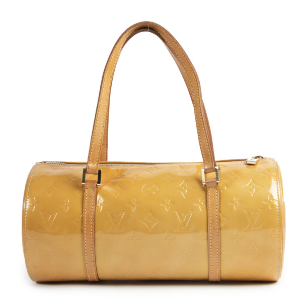 white patent leather turned yellow