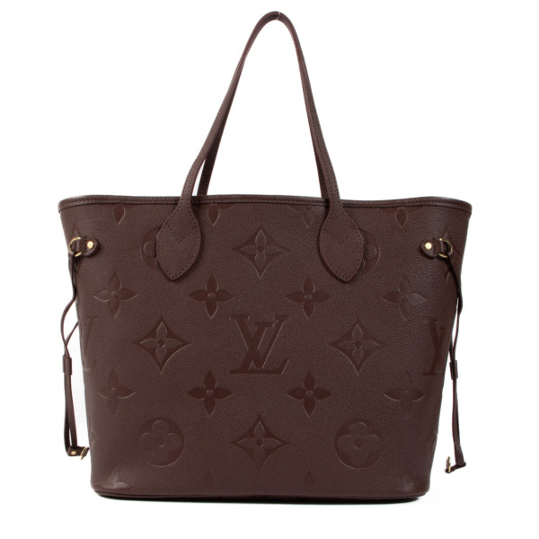 Túi Xách Louis Vuitton Neverfull Mm Monogram Empreinte Túi Nữ