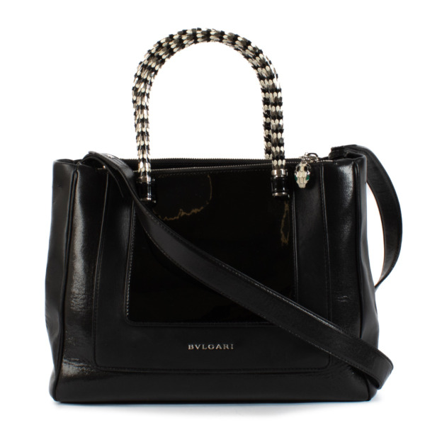 【専用】BVLGARI 黒　手袋 1319_bulgari_black_leather_top